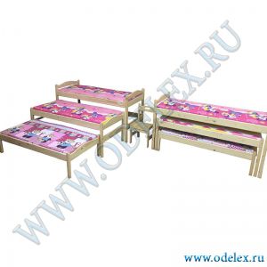 выкатные кровати для детского сада