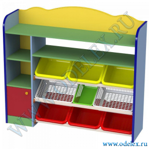 М-314 Многофункциональный стеллаж с контейнерами